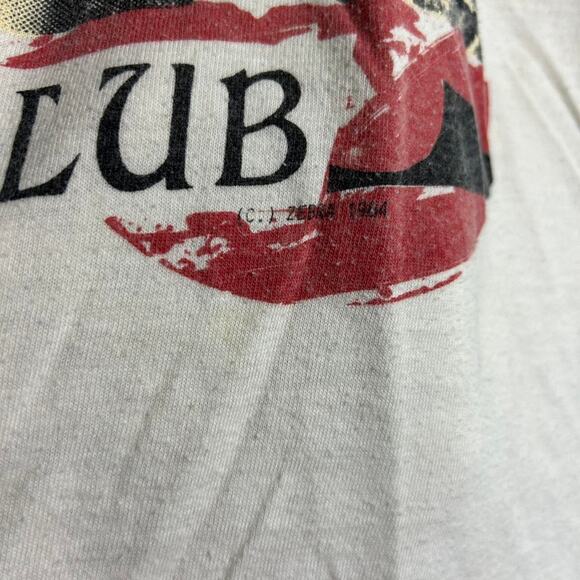 vintage 1984 CULTURE CLUB Boy George single stitch double sided tee shirt LARGE - Picture 3 of 8